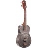 Resouke Concert-Scale Resonator Ukulele (Brushed Metal)