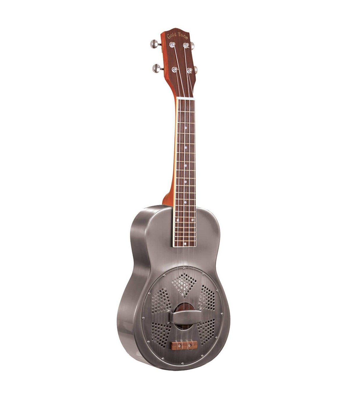 Gold Tone Reso Uke | Resonator Ukelele | Resouke Concert-Scale |Metal