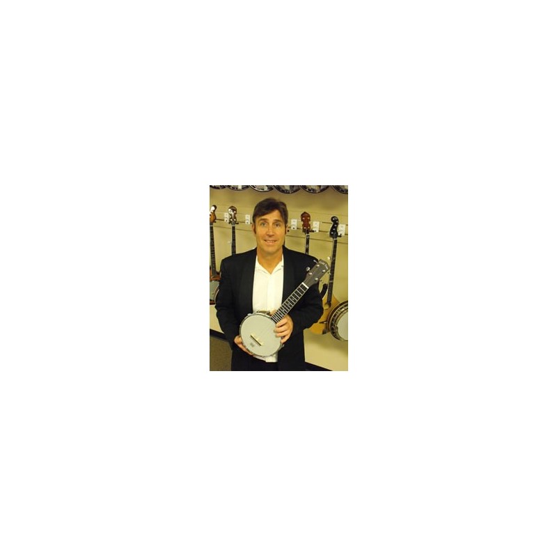 Resouke Concert-Scale Resonator Ukulele (Brushed Metal)