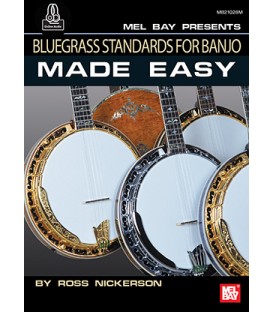 Bluegrass Standards for Banjo Made Easy By Ross Nickerson