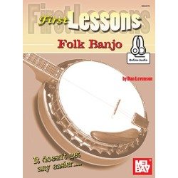 First Lessons Folk Banjo - (Book + Online Audio)