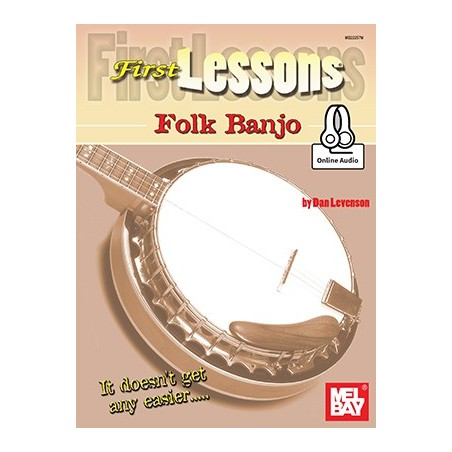 First Lessons Folk Banjo - (Book + Online Audio)