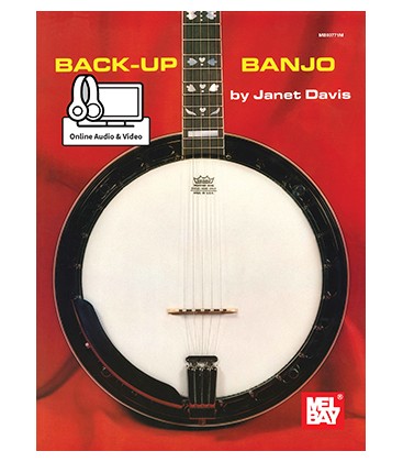 Back Up Banjo Book - Online Audio CD set - Janet Davis