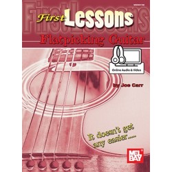 Guitar - First Lessons Flatpicking Guitar - (Book + Online Audio/Video)