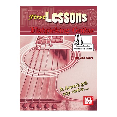 Guitar - First Lessons Flatpicking Guitar - (Book + Online Audio/Video)