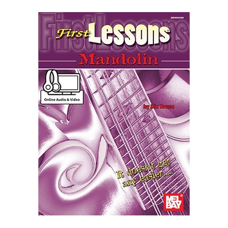 First Lessons Mandolin (Book + Online Audio/Video)