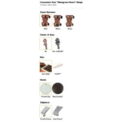 Gold Tone “Bluegrass Heart” Béla Fleck Signature Banjo with Fiberglass Flight Case - OB-Bela