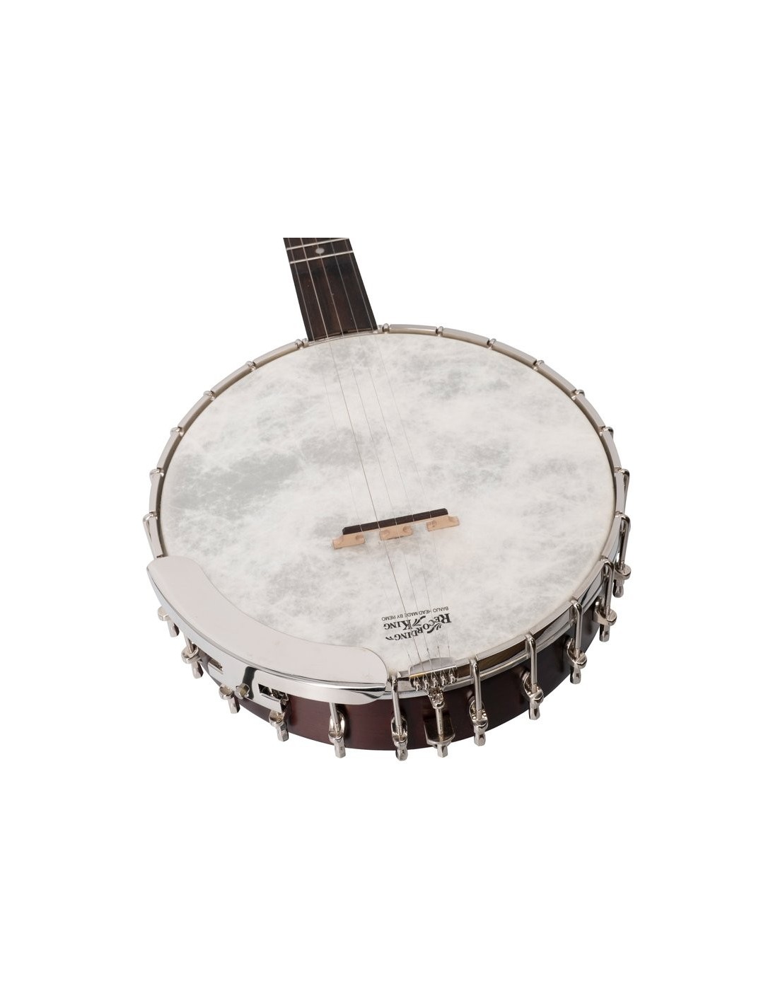 New Recording King RKOT26 White Lady Tone Ring Clawhammer Banjo