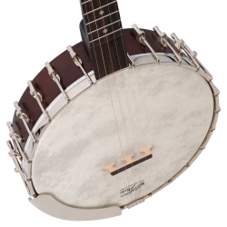 Recording King - RK-OT26 with White Lady Tone Ring - Open Back Clawhammer Banjo