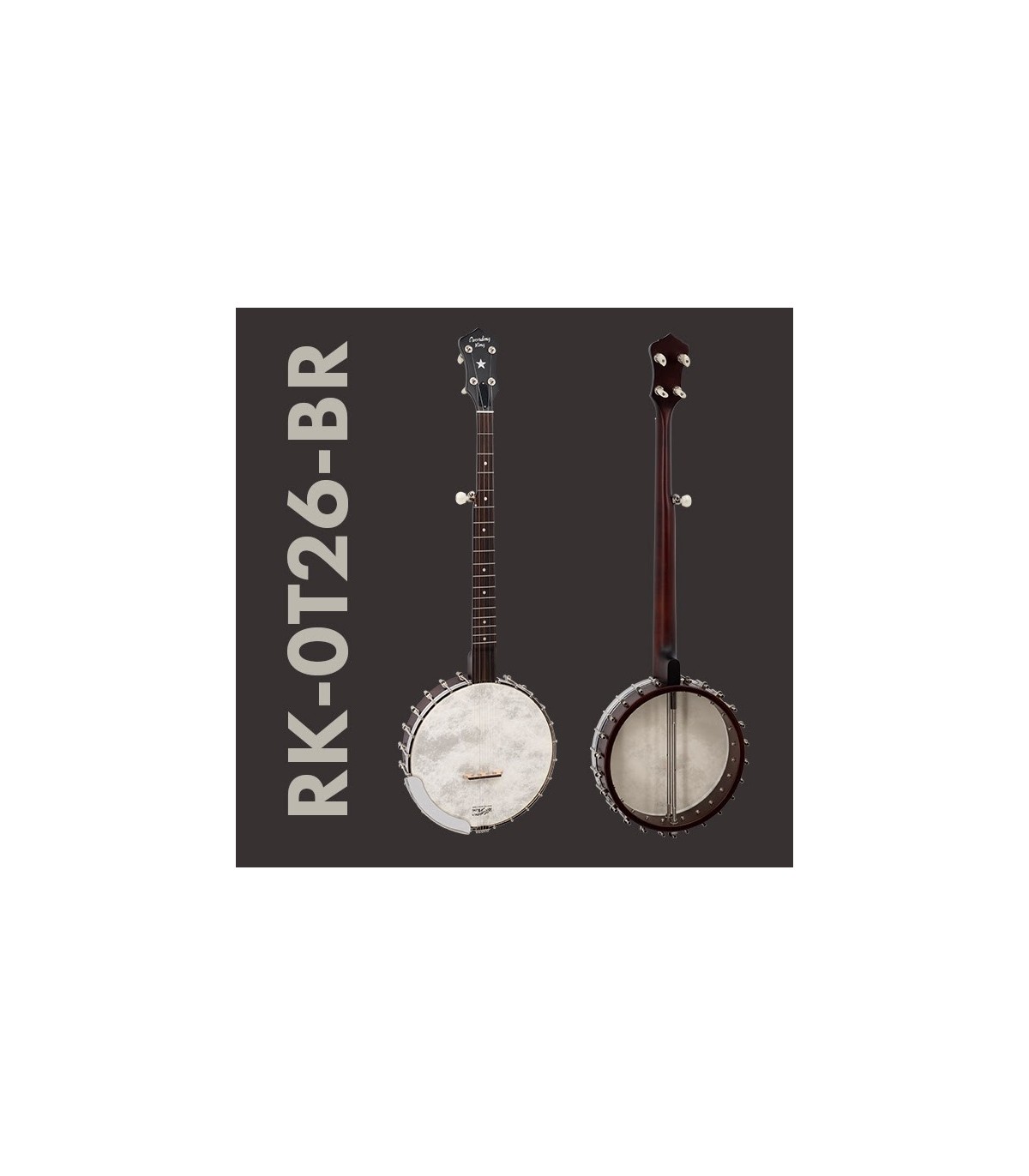 New Recording King RK-OT-26 | White Lady Tone Ring