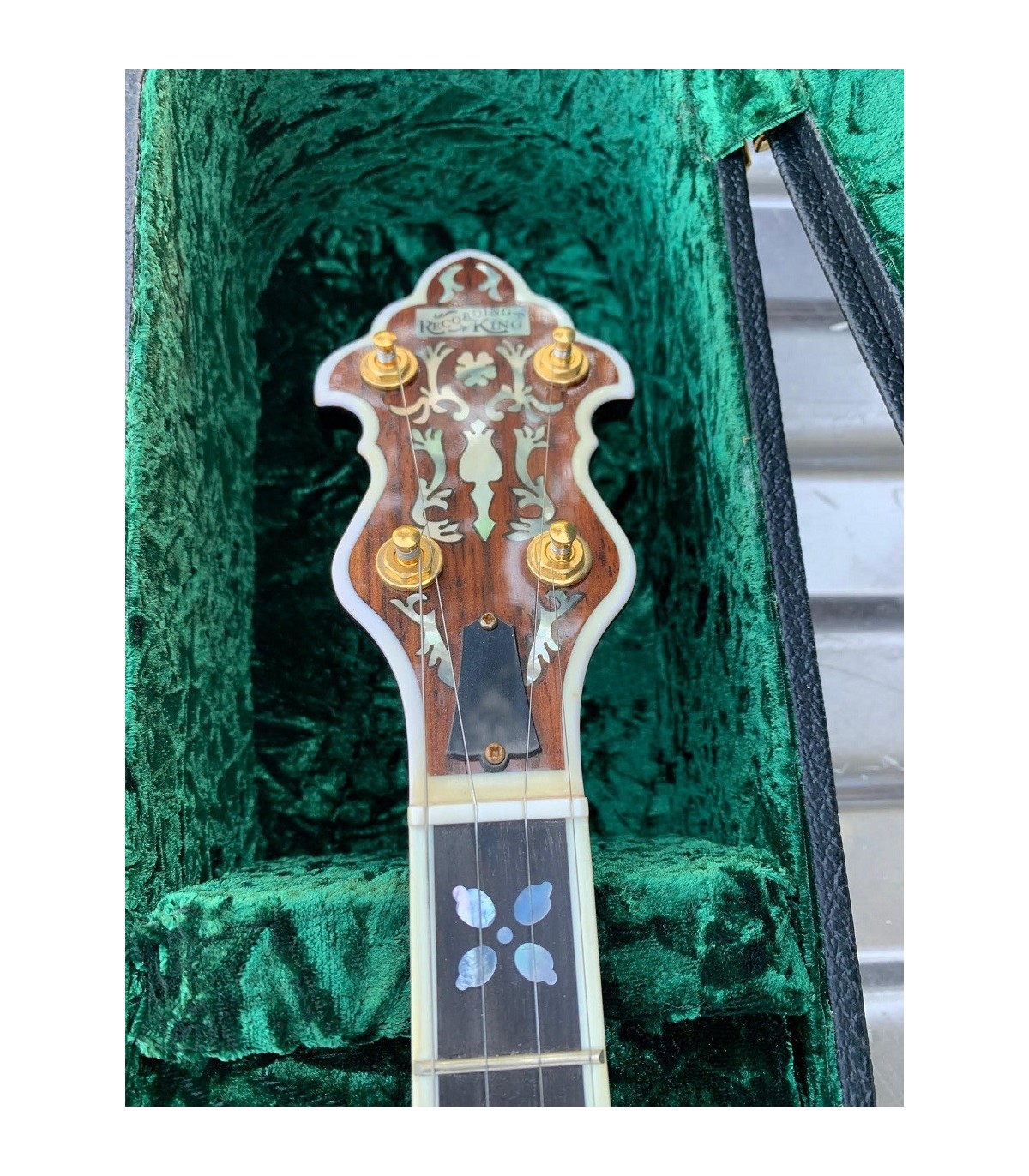 Recording King Gold Plated Maple RK-R87 Banjo | Rare Limited Edition