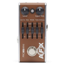 Fishman AFX Pro EQ Mini Acoustic Banjo Preamp & EQ for Banjo Pickups and Electric Banjos