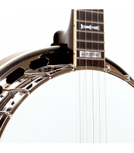 Gold Tone OB-2AT Archtop - Vintage Gibson Bowtie Inlay Banjo with Archtop Tone Ring