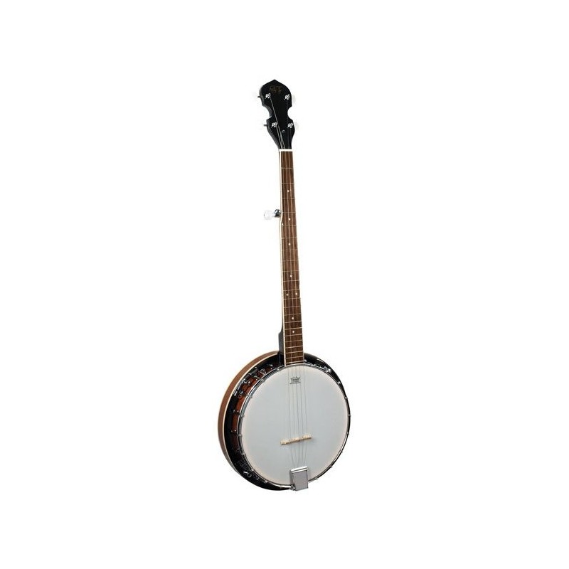 Morgan Monroe Rocky Top RT-B18 Beginner Bluegrass Banjo with Resonator and Case