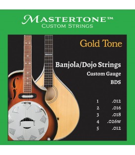 Banjola and Dojo Custom Gauge Banjo Strings - Also for Open E and F Tunings