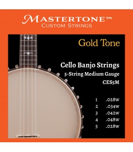 CEB 5 Cello Strings – Medium and Light