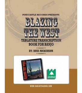 Blazing the West CD and Tablature Book Downloadable Book and Audio