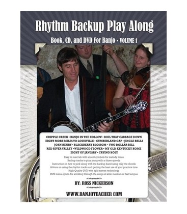 Rhythm Backup Band Play Along Volume 1 - Downloadable E-Book With CD Audio