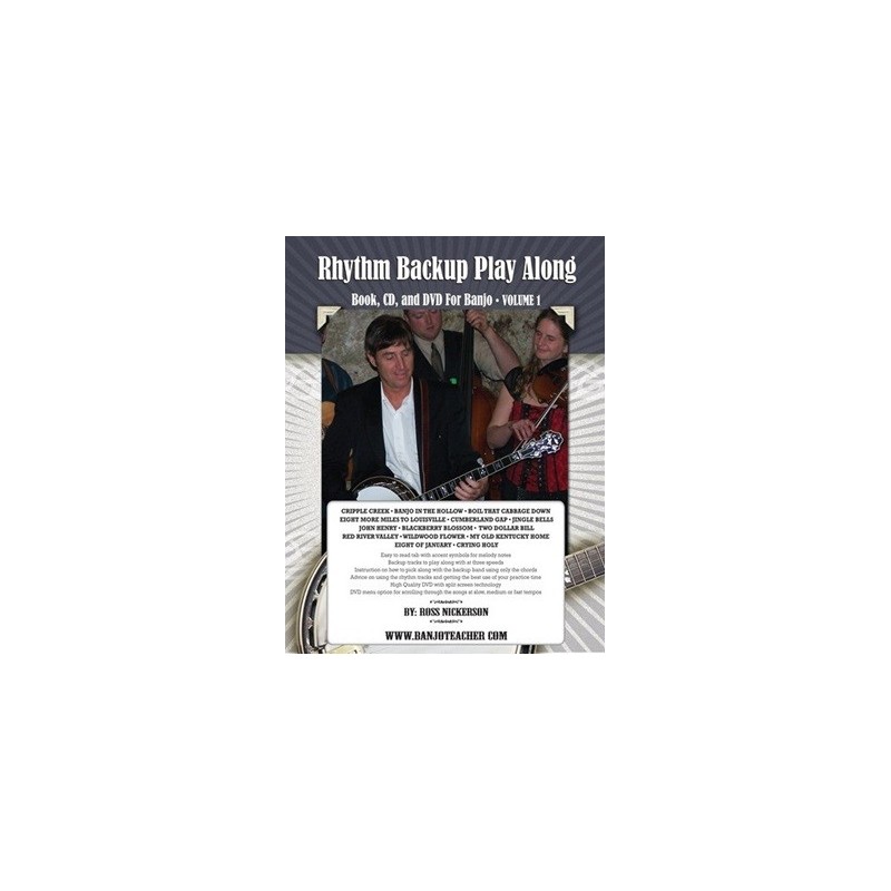 Rhythm Backup Band Play Along Volume 1 - Downloadable E-Book With CD Audio