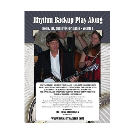 Rhythm Backup Band Play Along Volume 1 Downloadable Book and Audio