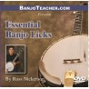 Essential Banjo Licks by Ross Nickerson - DVD Video and Tab Book