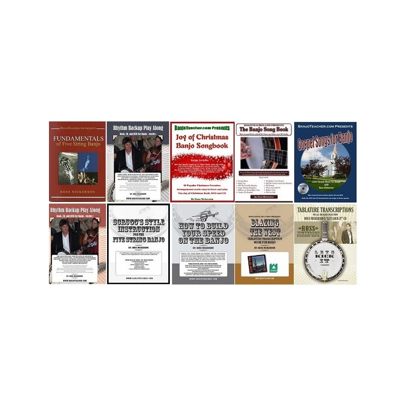 Ross Nickerson E-Books with Audio - Save on All 10 Full Length E-Books