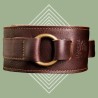 Deering Tooled Stitched Leather Banjo Strap