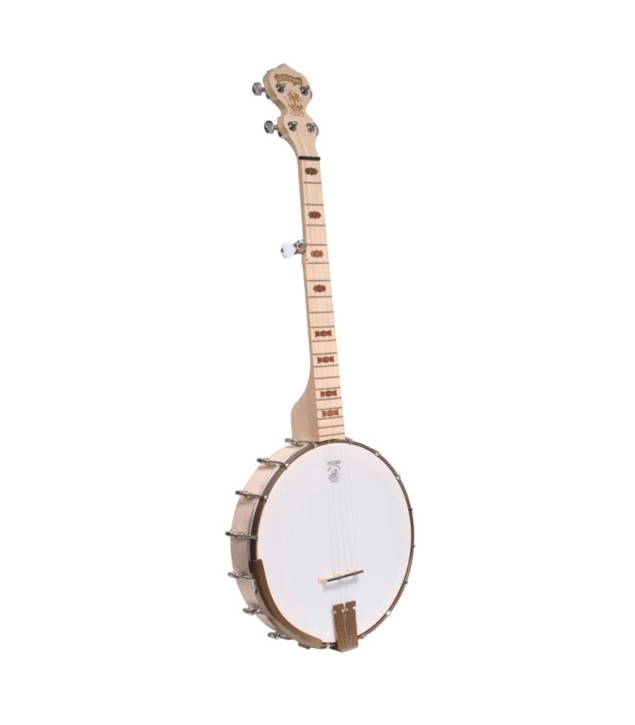 Deering Goodtime Parlor Junior Size 19 Fret Banjo Travel Banjo Deco Version