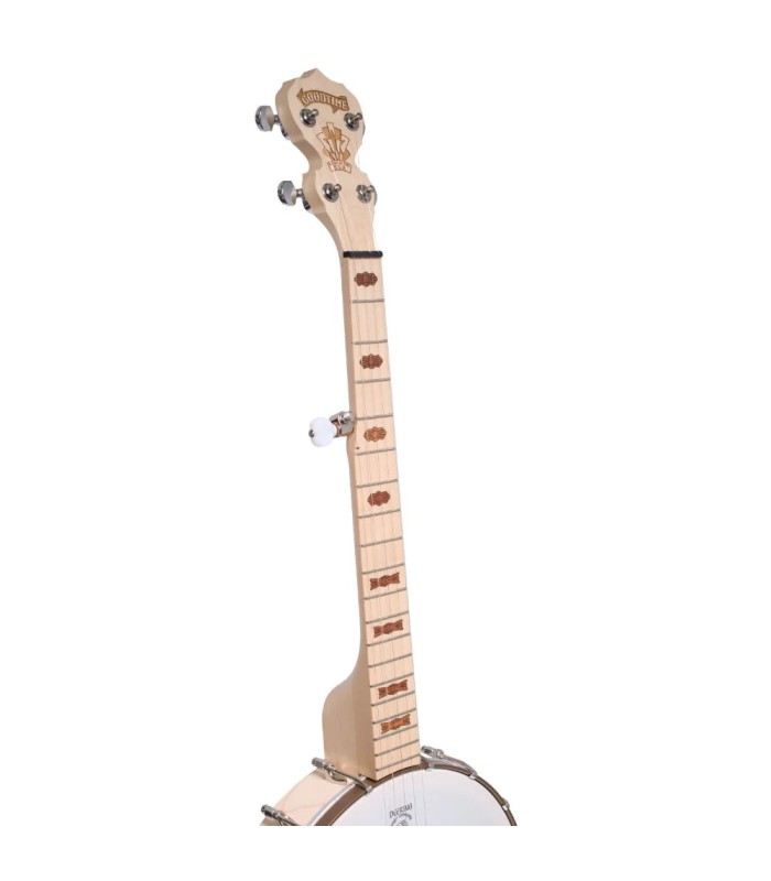 Deering Goodtime Parlor Junior Size 19 Fret Banjo Travel Banjo Deco Version