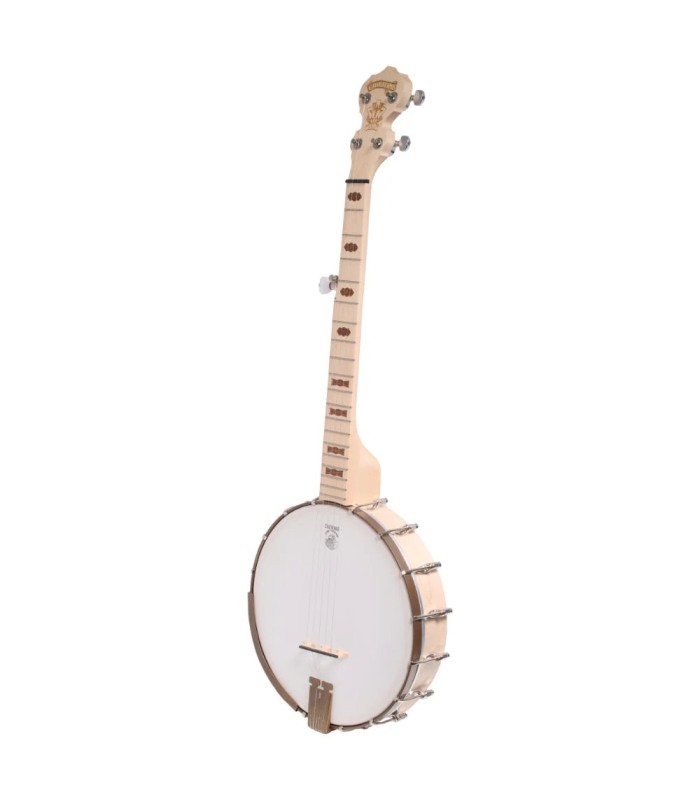 Deering Goodtime Parlor Junior Size 19 Fret Banjo Travel Banjo Deco Version