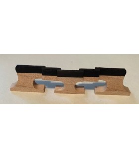 Compensated Banjo Bridge | 5/8 Height | High Quality Maple