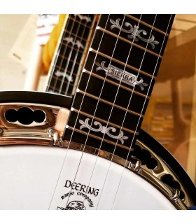 Deering Sierra 5 String Banjo | Maple or Mahogany | Pro Set Up