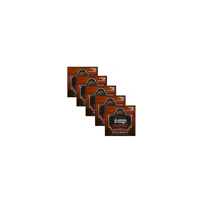 Discounts on Banjo Strings - (5 sets) GHS PF 175 Sonny Osborne Banjo Strings
