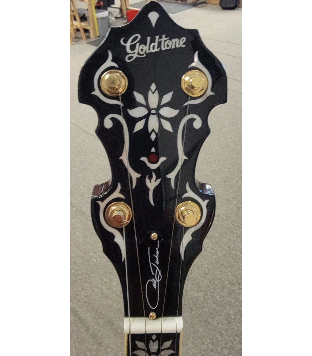 Gold Tone Carl Jackson Signature Banjo |  New Greg Rich Design